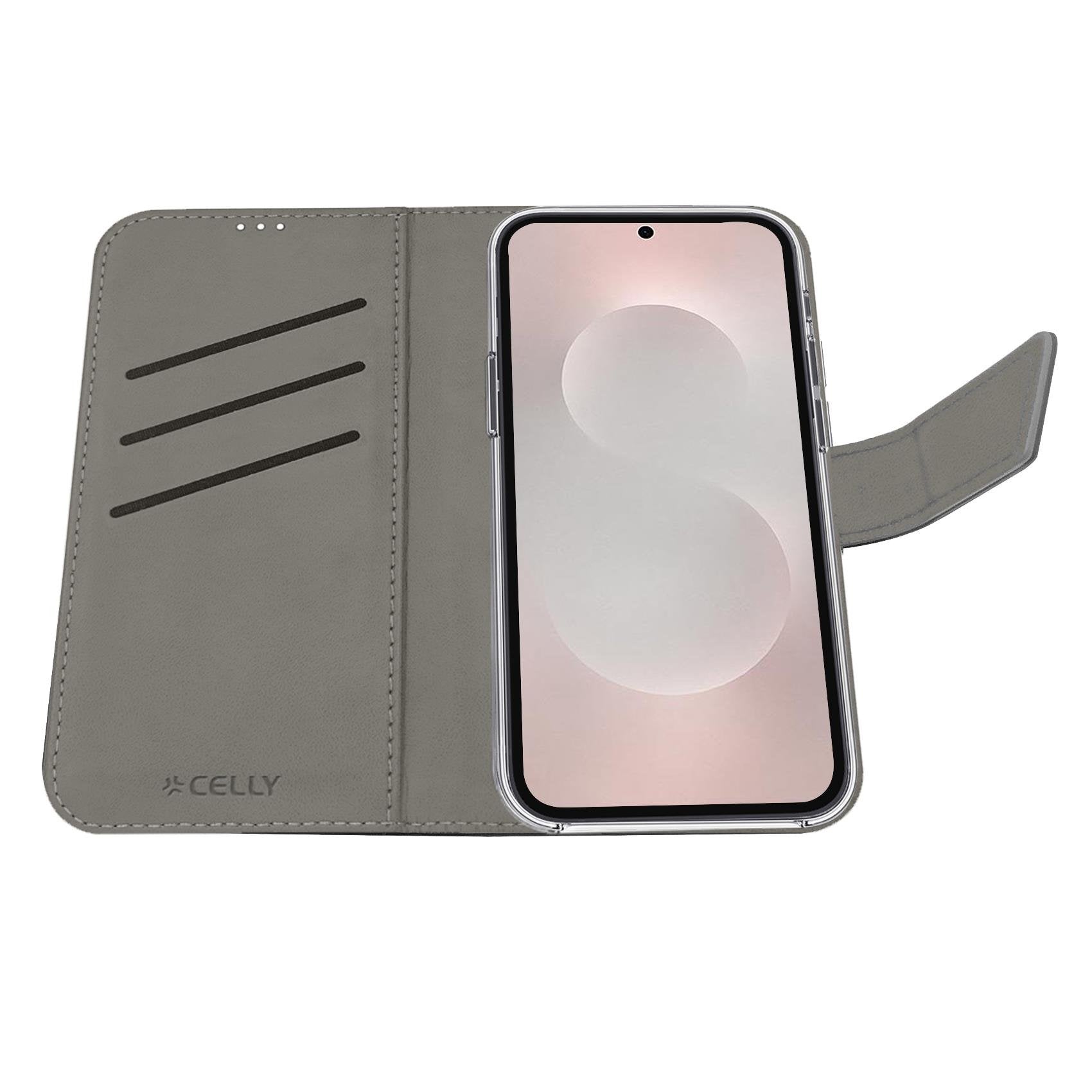 EAN 8021735223559 - Celly WALLY funda para teléfono móvil 17 cm (6.7") Funda cartera Negro imagen 4