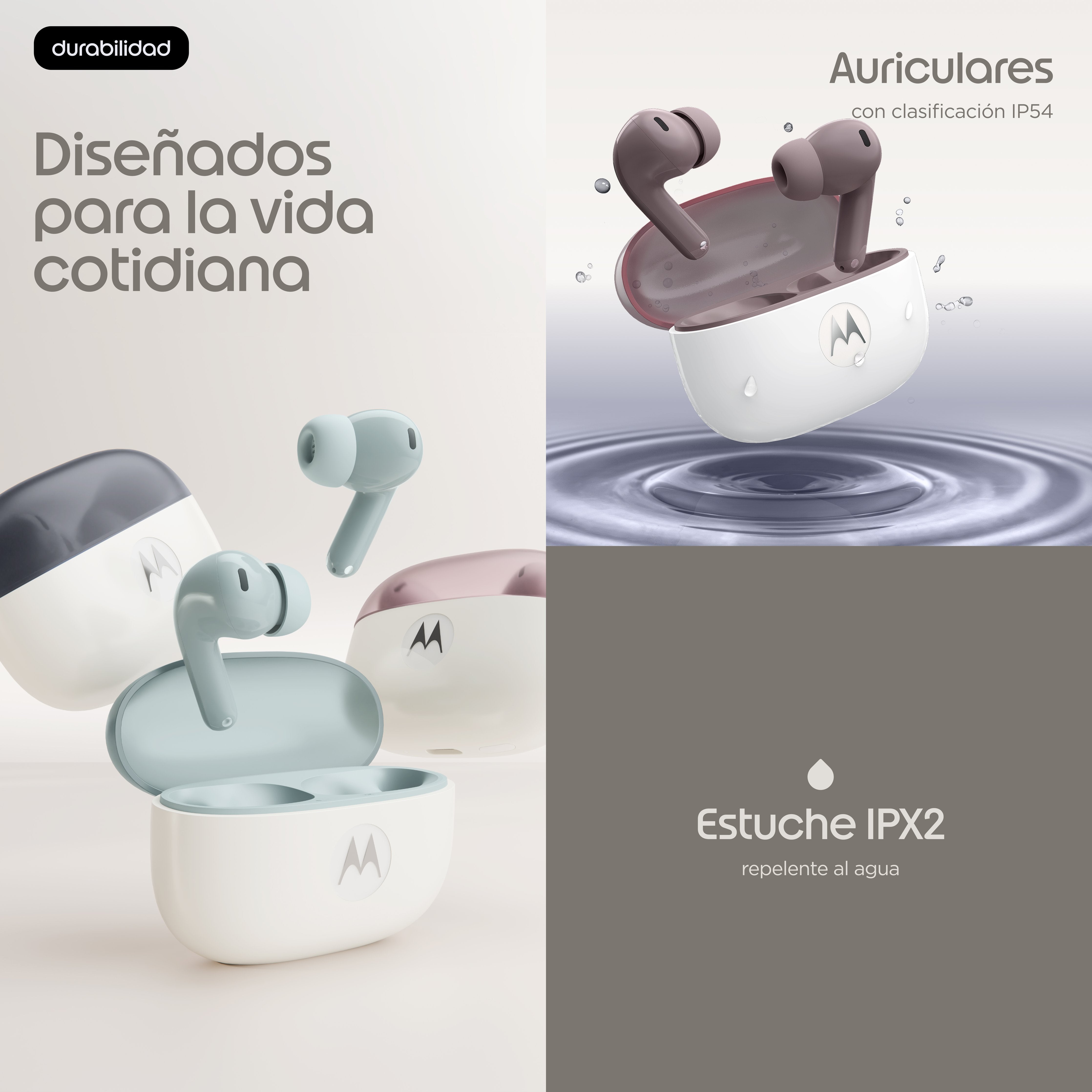Smartphone Moto Buds Bass Violet Ice