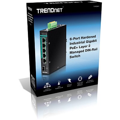 EAN 0710931160581 - Trendnet TI-PG541i Gestionado L2+ Gigabit Ethernet (10/100/1000) Energía sobre Ethernet (PoE) Negro imagen 4