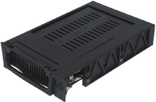 Extraible Discos Ide Plastico Negro,2 Ventiladores,Sin Llave