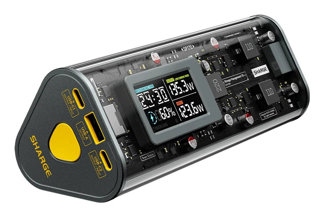 Sharge Shargeek 170 140w 24000 Mah Pantalla Inteligente Pd 3.1 - Power Bank