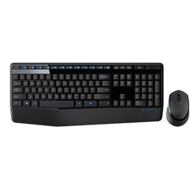 EAN 5099206053212 - Logitech 920-006489 teclado Ratón incluido Universal RF inalámbrico QWERTY Inglés Negro imagen 1