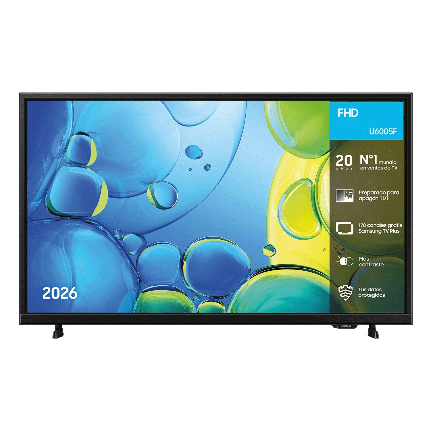 EAN 8806099054694 - Samsung TU32F6005FK 81,3 cm (32") Wifi Negro imagen 1