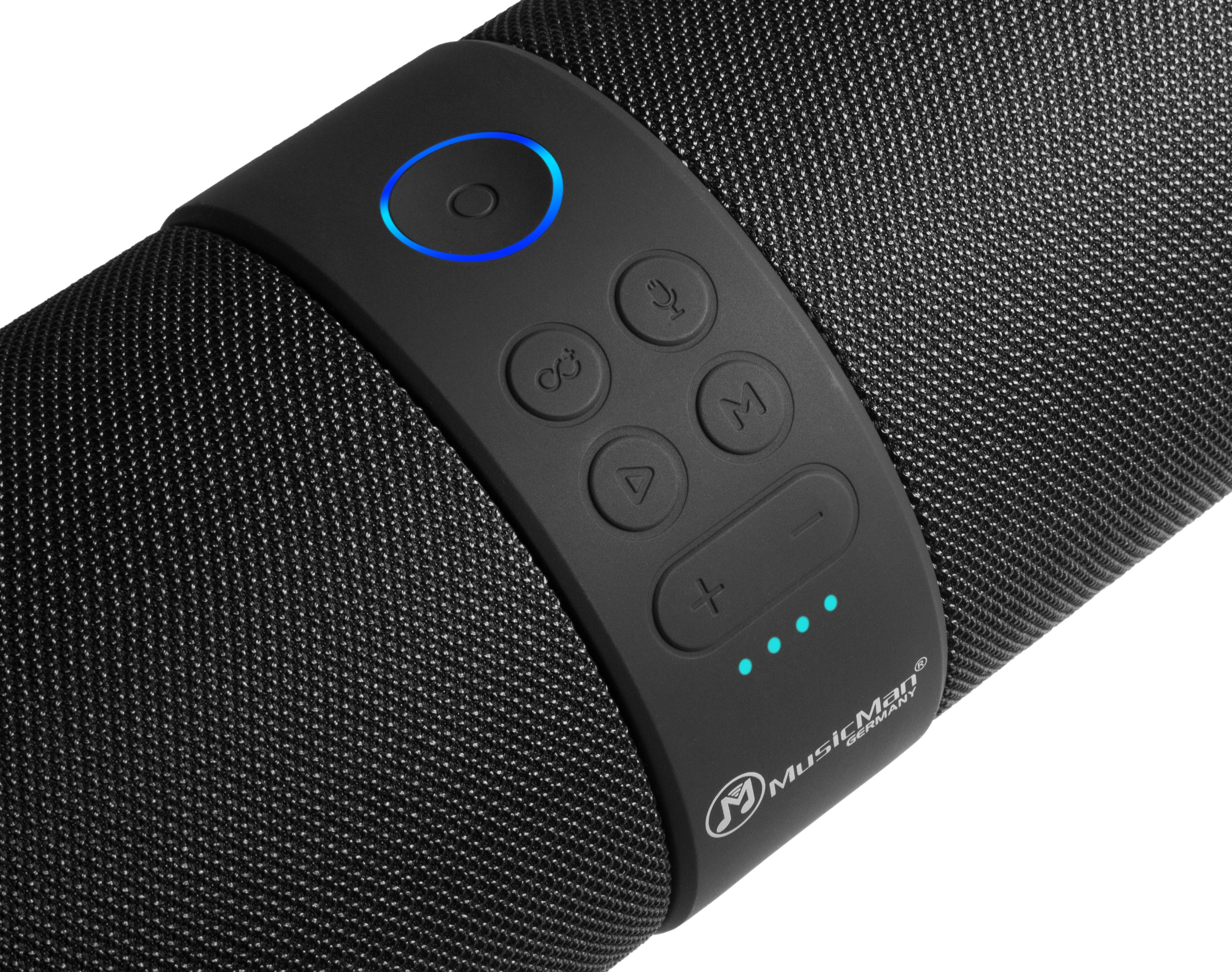 Wireless Speaker 2x7w Technaxx Led