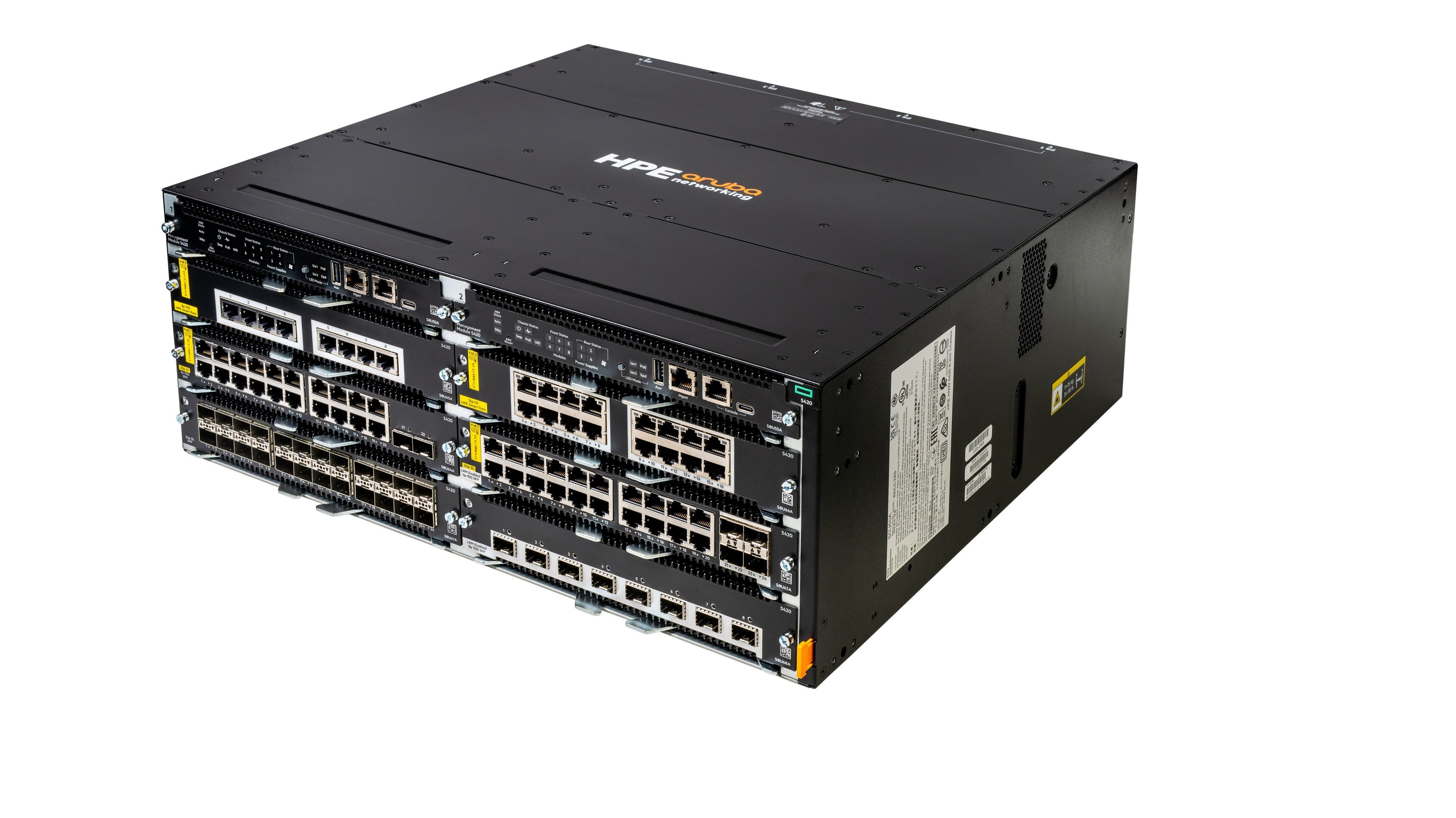 EAN 0190017650579 - HPE Aruba Networking CX 5420 6-slot Switch imagen 2