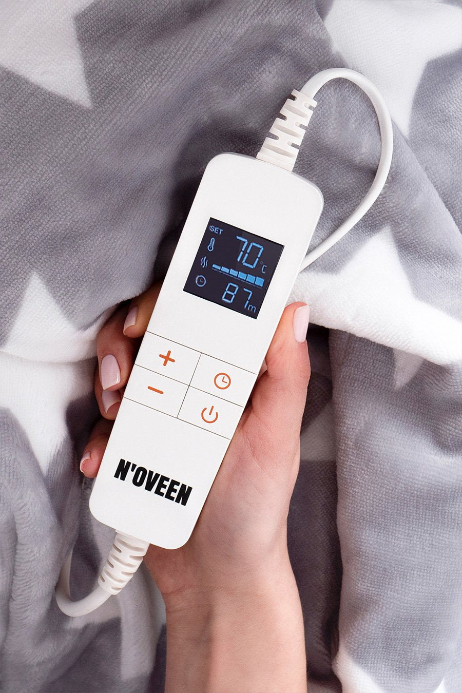 Noveen Eb750 Manta Eléctrica Y Almohadilla 160 W Gris