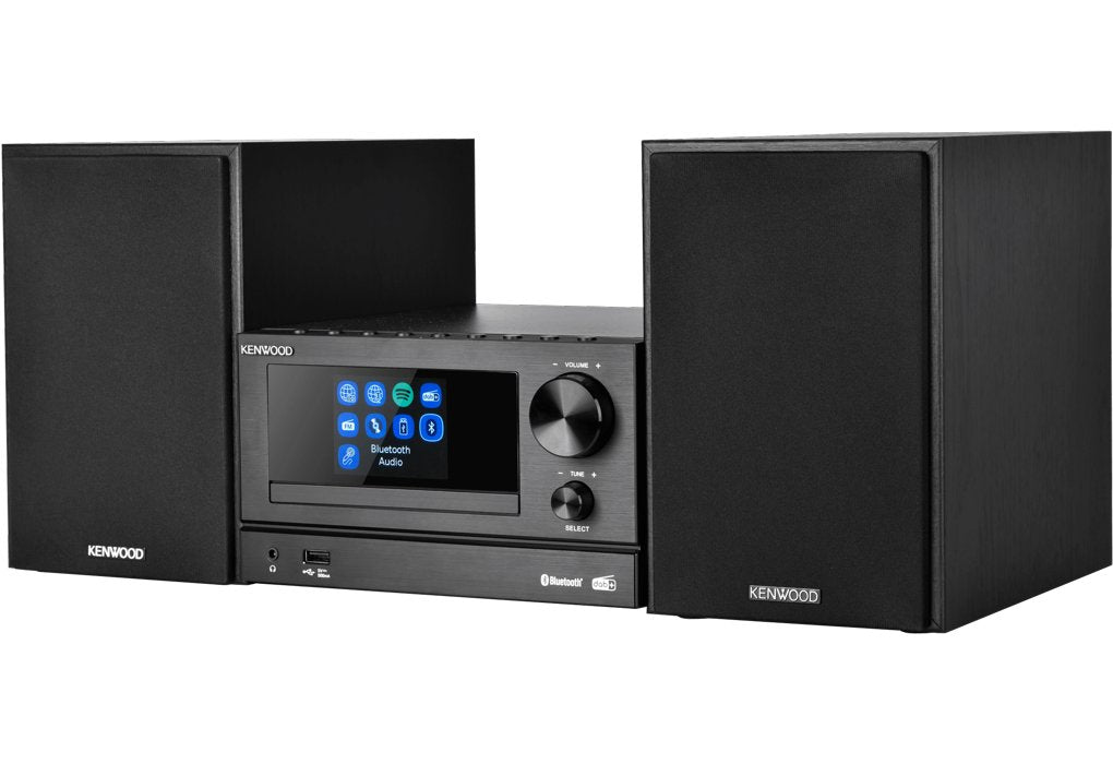 Kenwood M-7000s Smart Micro Hifi-Symem Mit Dab+, Wifi, Internetradio Negro