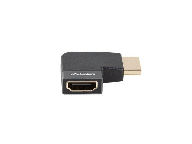 EAN 5901969441024 - Lanberg AD-HDMI-10 adaptador de cable de vídeo HDMI tipo A (Estándar) Negro, Plata imagen 2