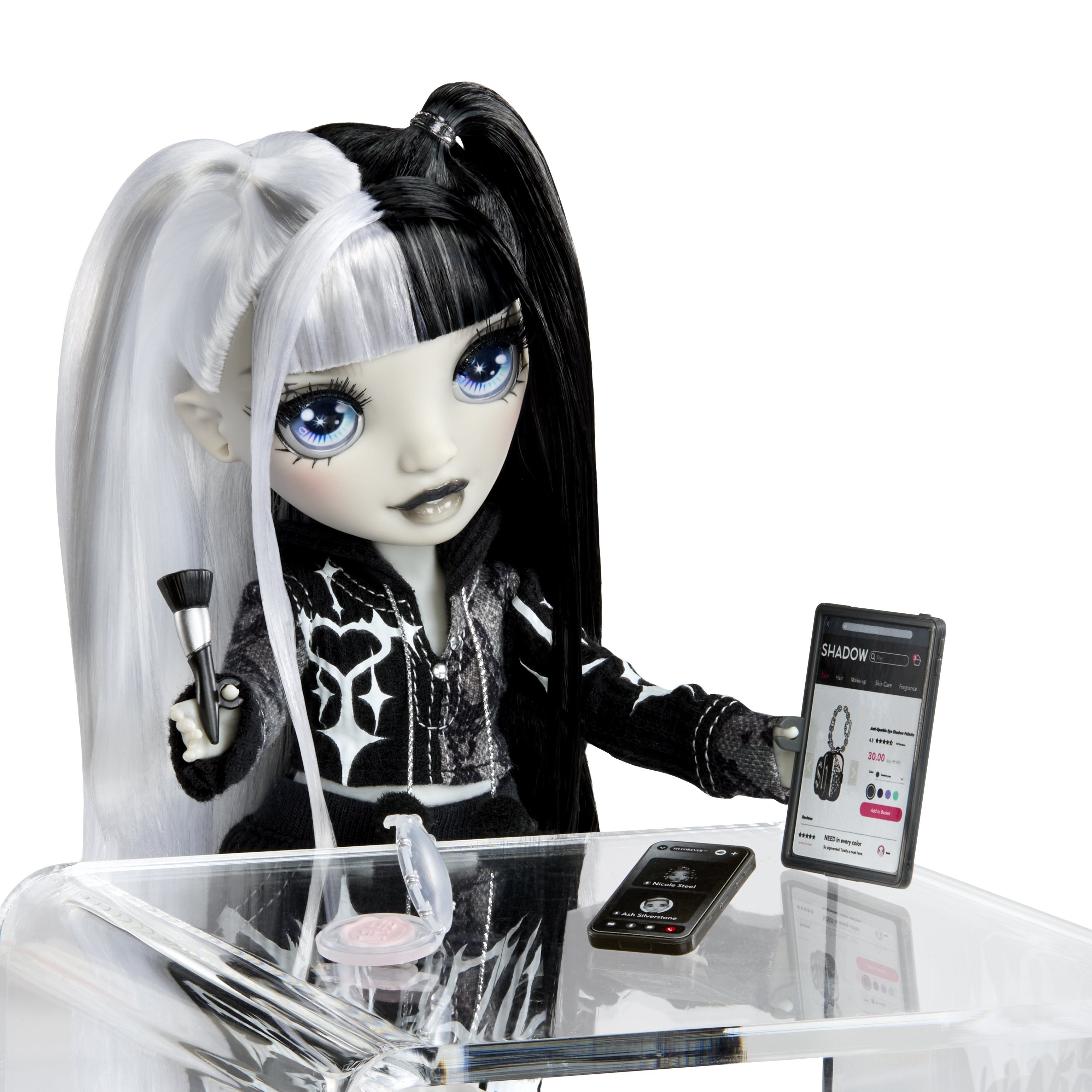 Muñeca Heather Fashion Doll Girls Night Shadow High