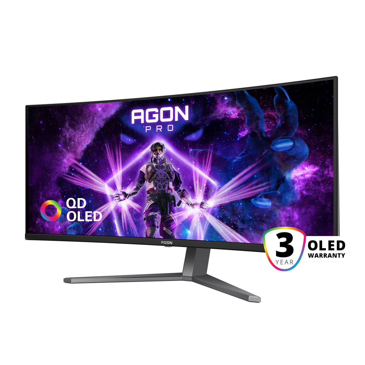 EAN 4038986112444 - AOC AGON PRO AG346UCDAM pantalla para PC 86,4 cm (34") 3440 x 1440 Pixeles Wide Quad HD QD-OLED Negro, Gr imagen 7
