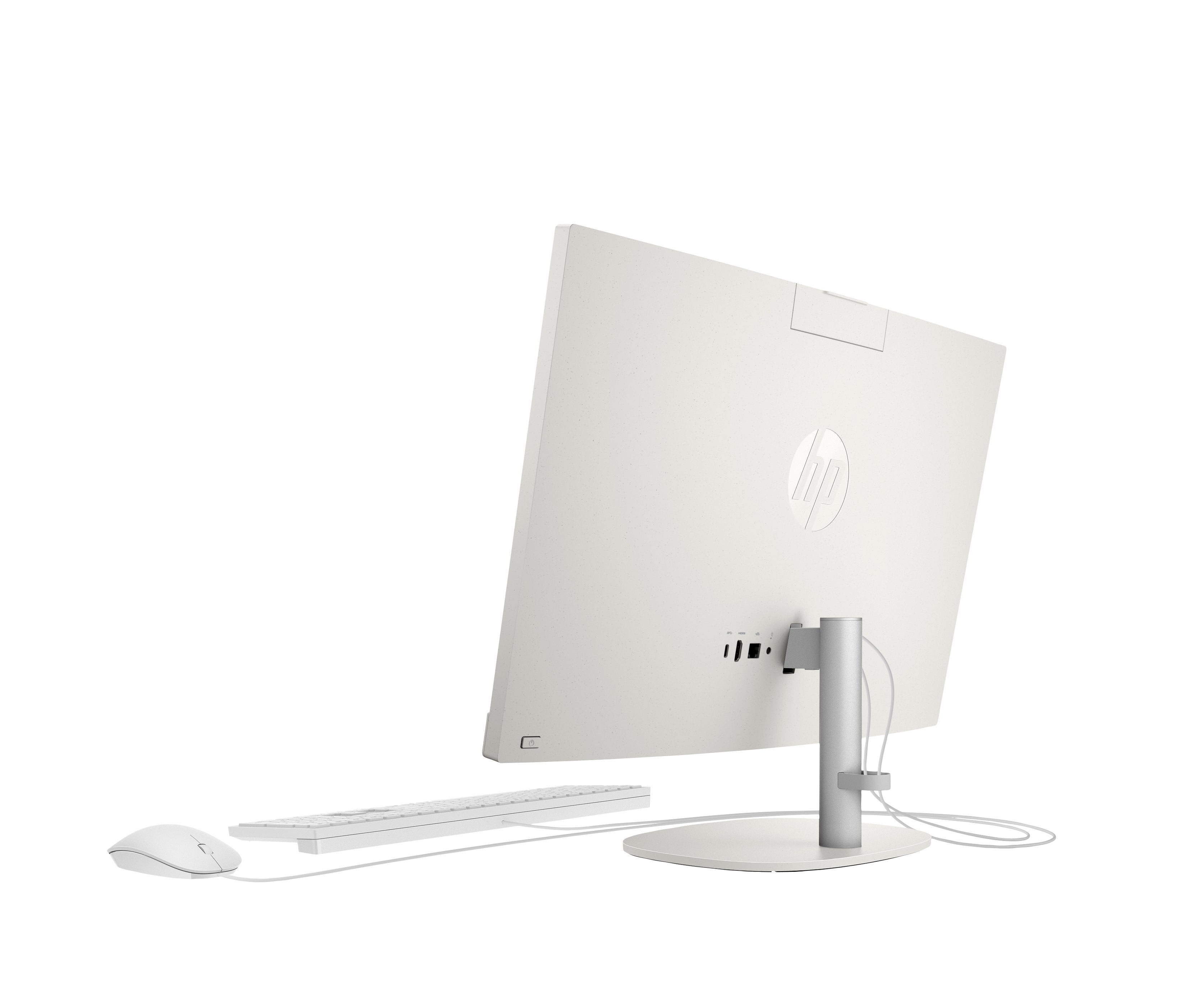 All In One Hp 24-Cr0161ns 23,8" Ryzen 5 7520u 16gb 512gb Ssd, Amd Radeon 610m, Sin Sistema Operativo, Blanco