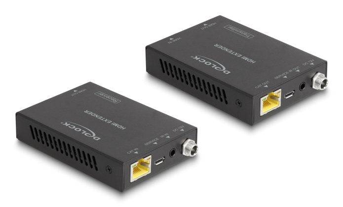 EAN 4043619659555 - DeLOCK 65955 extensor audio/video Transmisor y receptor de señales AV Negro imagen 2