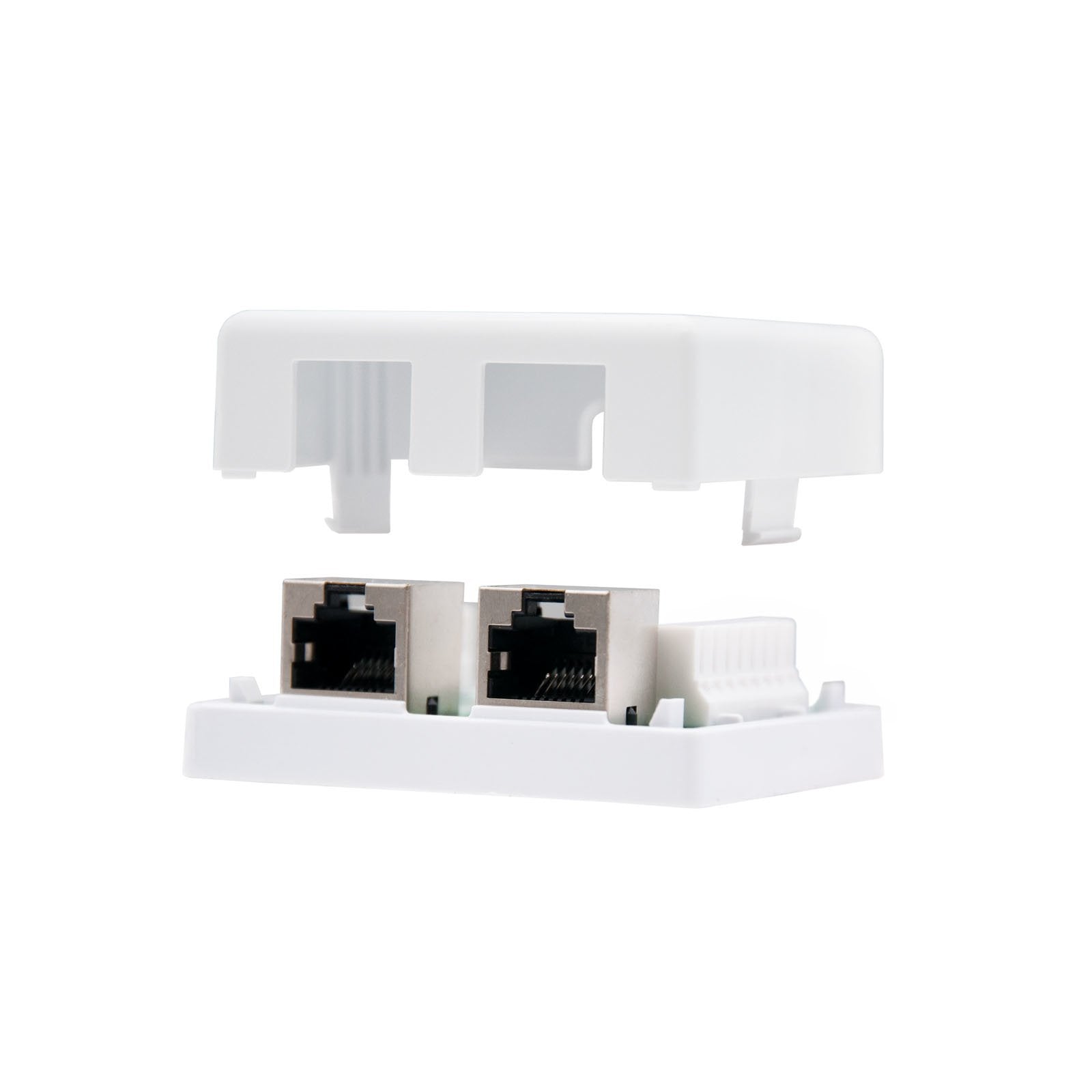 Nanocable Roseta De Superficie Rj45 Cat.5e Ftp 2 Tomas