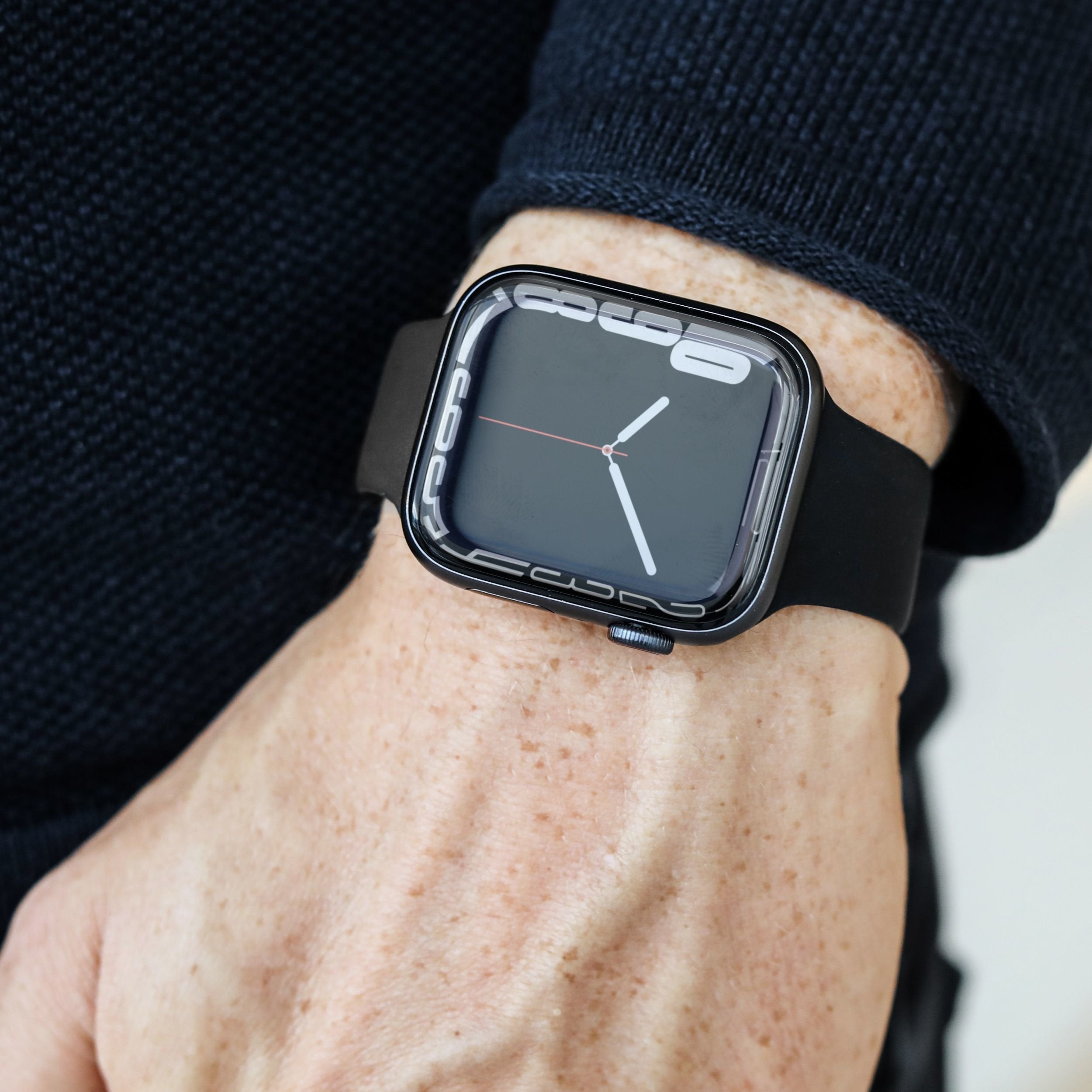 Vonmählen Watchstrap For Apple Solo Loop Funda 2 Band L Negro Negro (Aws00028)