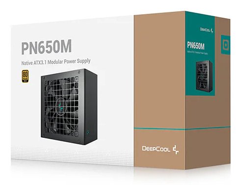 EAN 6933412719236 - DeepCool PN650M unidad de fuente de alimentación 650 W 20+4 pin ATX ATX Negro imagen 8