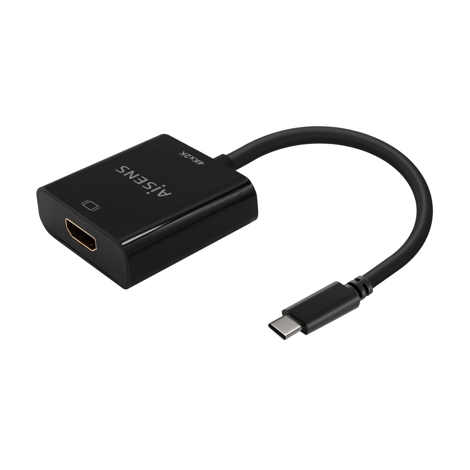Aisens Conversor Usb-C A Hdmi 4k@30hz - Usb-C/M-Hdmi/H - 15cm - Negro