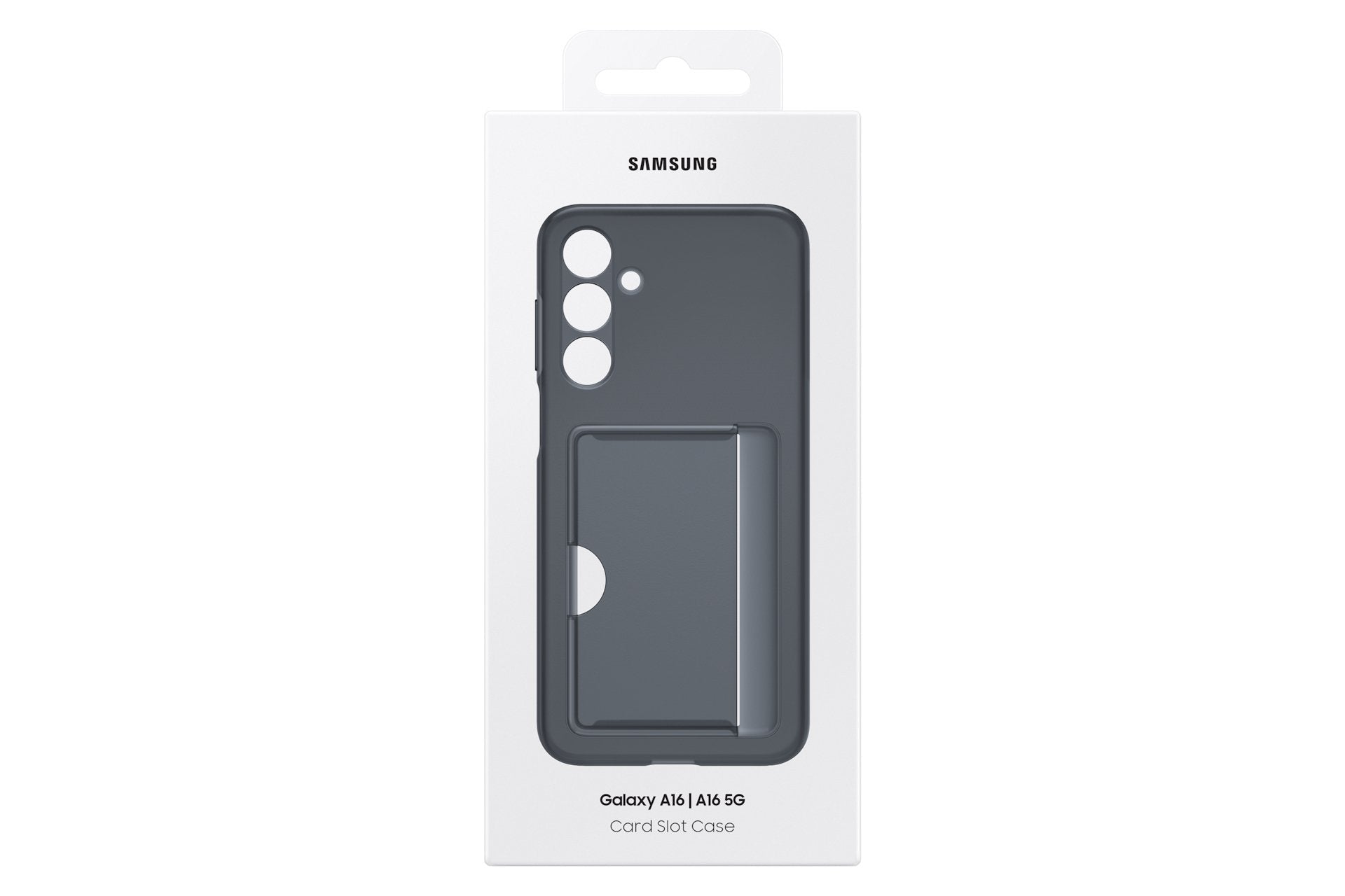 Samsung Card Slot Case Galaxy A16 Schwarz
