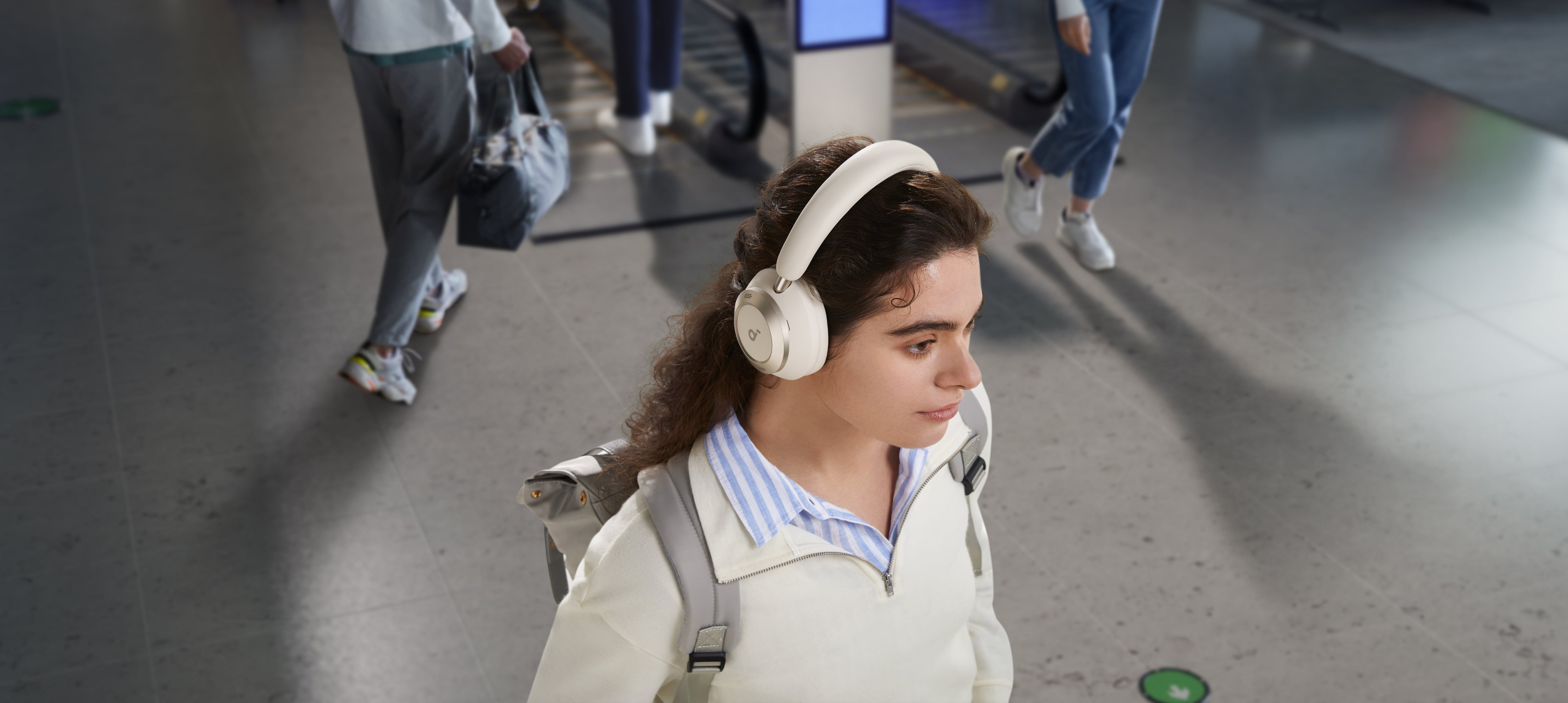 EAN 0194644186838 - Soundcore Space One Pro Auriculares Inalámbrico Diadema Llamadas/Música Bluetooth Blanco imagen 12
