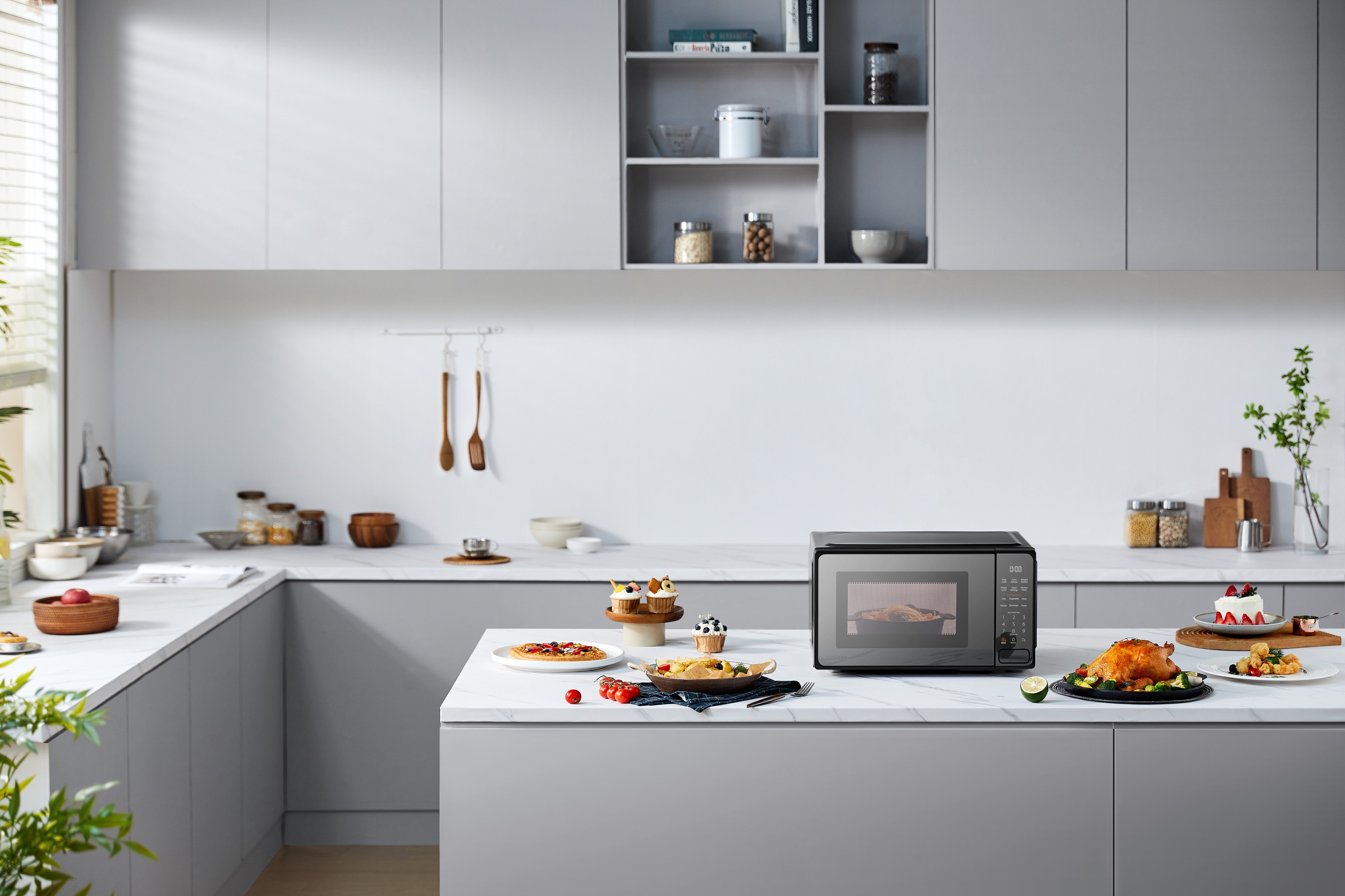 EAN 6944271672297 - Toshiba MM2-EM20PF(MB) microondas Negro Solo microondas Encimera 20 L 800 W imagen 7