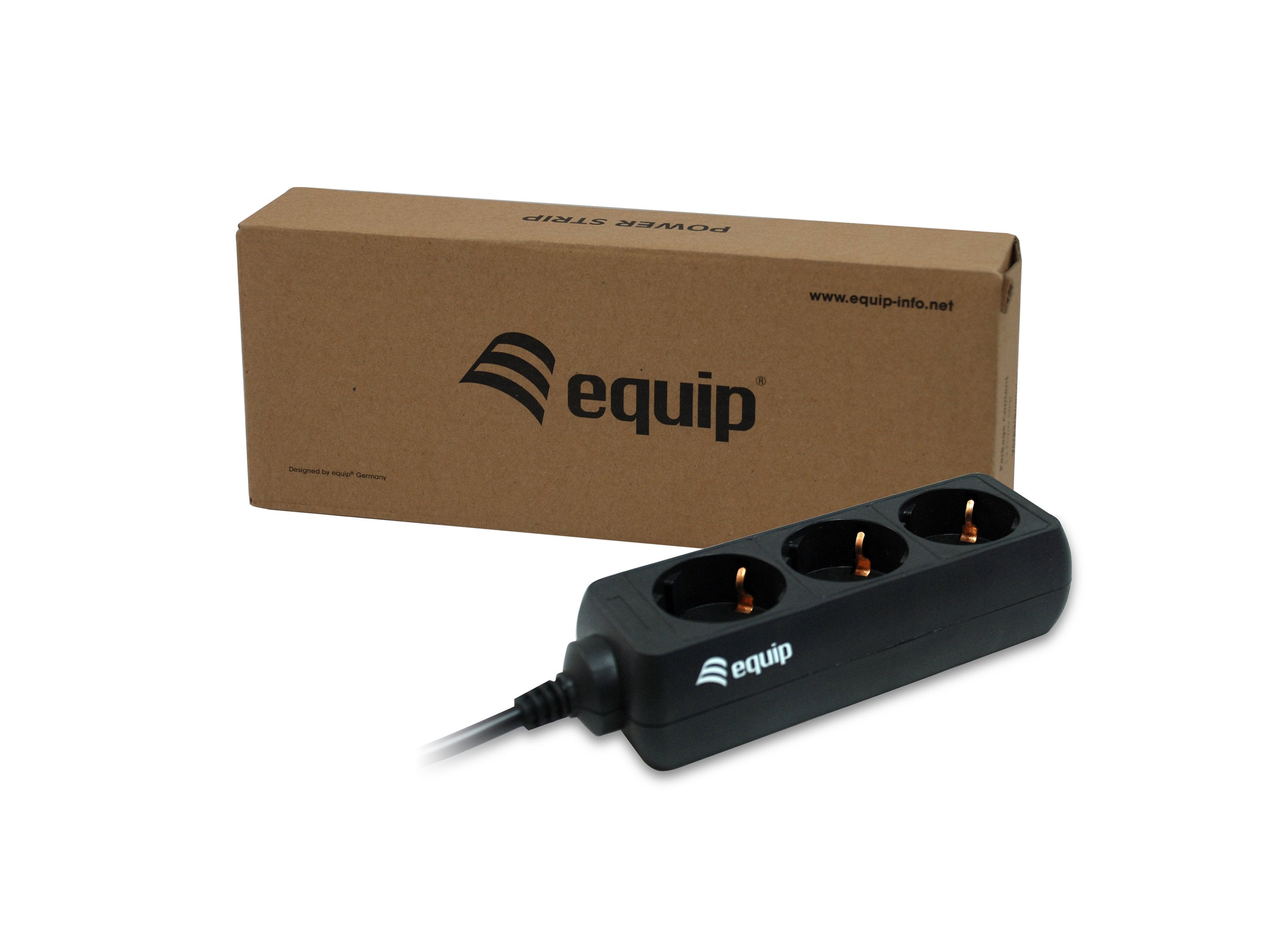 Equip Regleta 3 Tomas Especial Sais Conector Iec Macho 1.1m