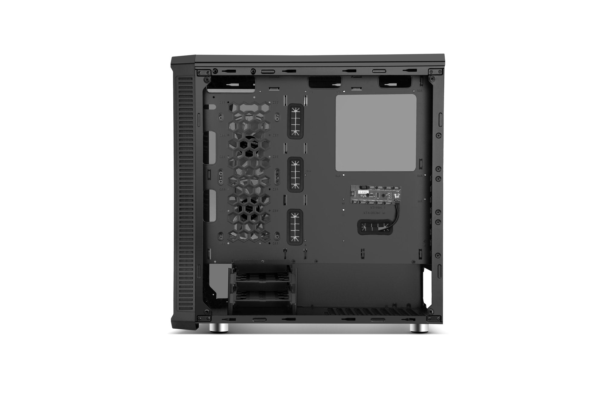 Caja Pc Nox Atx Hummer Tgx. Torre. Cristal Templado Usb 3.0 Con Ventiladores