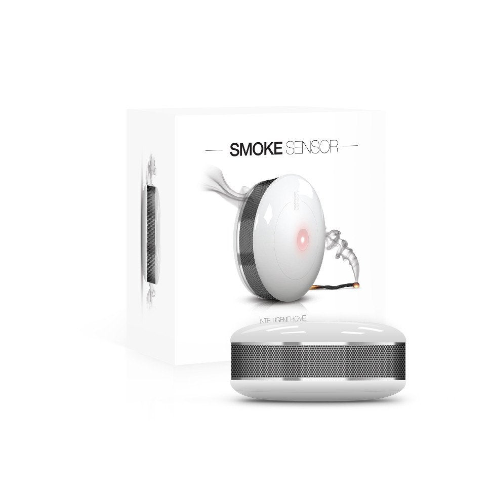 Fibaro Fgsd-002 Detector De Humo Sensor Óptico Inalámbrico
