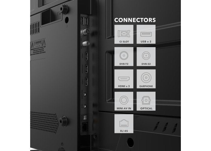 Televisión Led Smart Tech Hd 32 32hg01v Google Tv