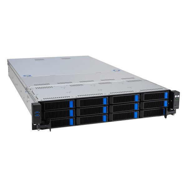 Platforma Asus Rack (2u) Rs520a-E12-Rs12u Amd Epyc 9004 (12x Nvme, 2xm.2, 2xgpu, 2x1gbe, Ipmi, 1+1 1600w)