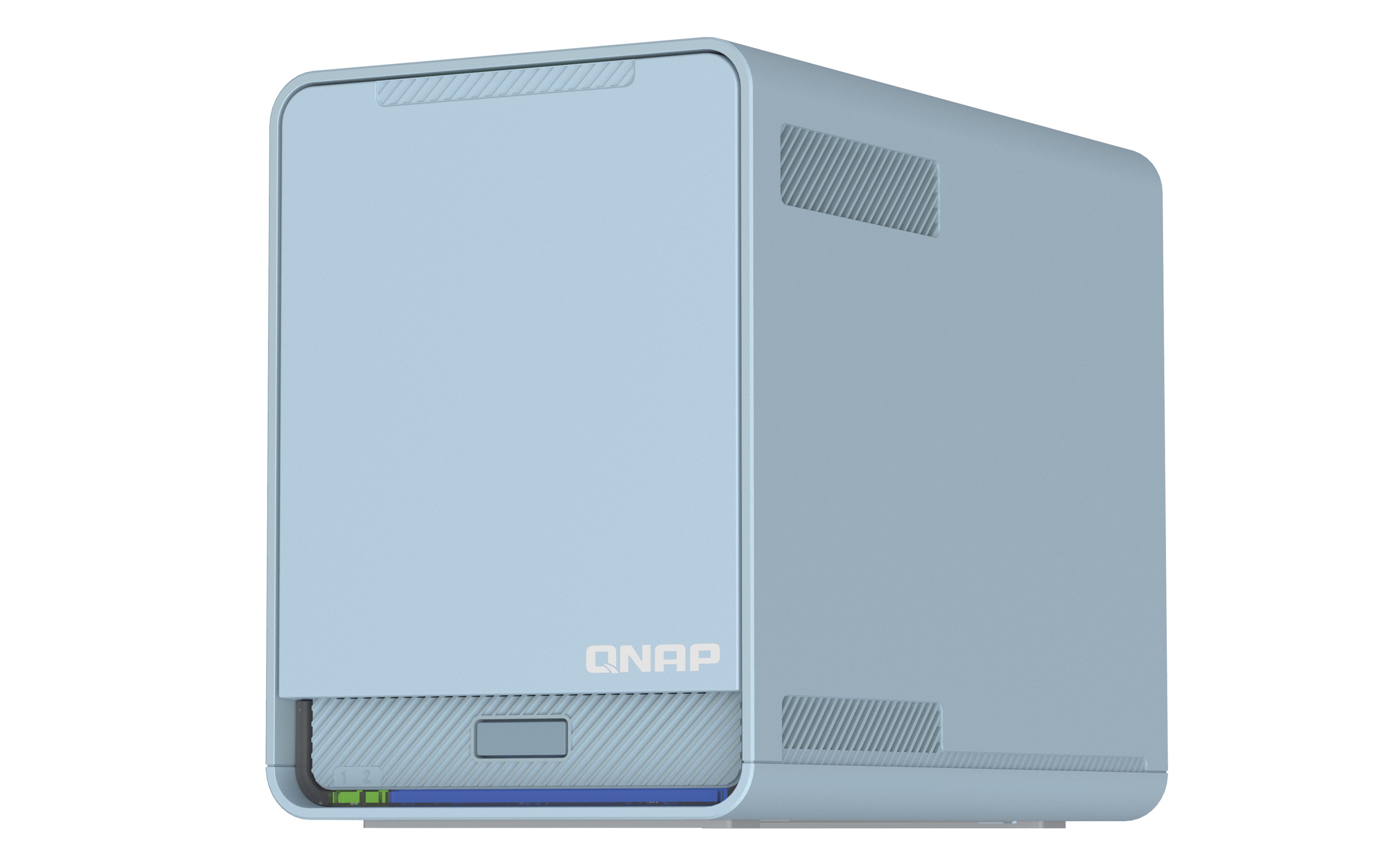 EAN 4713213518243 - QNAP QMiroPlus-201W NAS Escritorio Intel® Celeron® J4125 4 GB DDR4 0 TB QNAP Turbo System Azul imagen 8