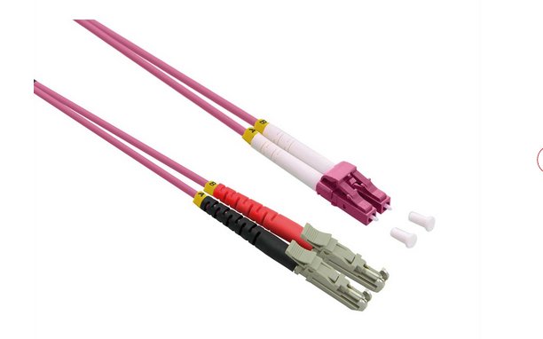 Roline Lwl-Cable Duplex 50 125m Om4, Lsh Lc, Lsoh, Violett, 1 M