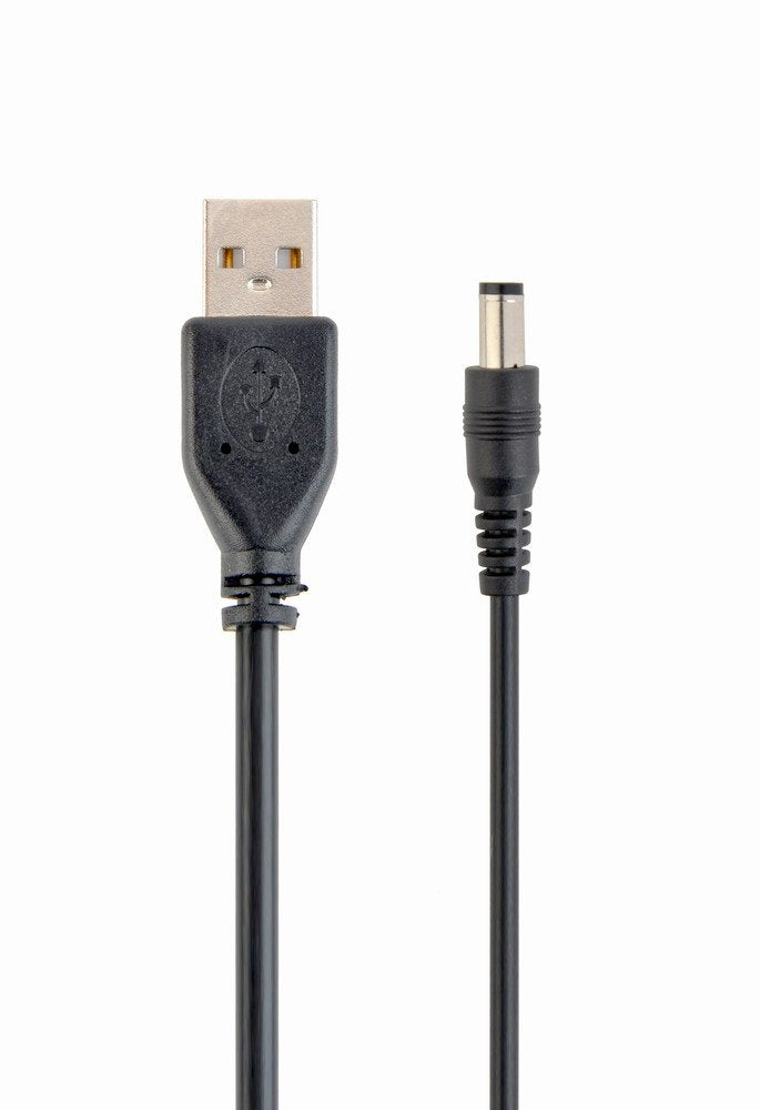 Gembird Cable Usb 2.0 A Power Plug Dc 3.5mm 1.80m Negro