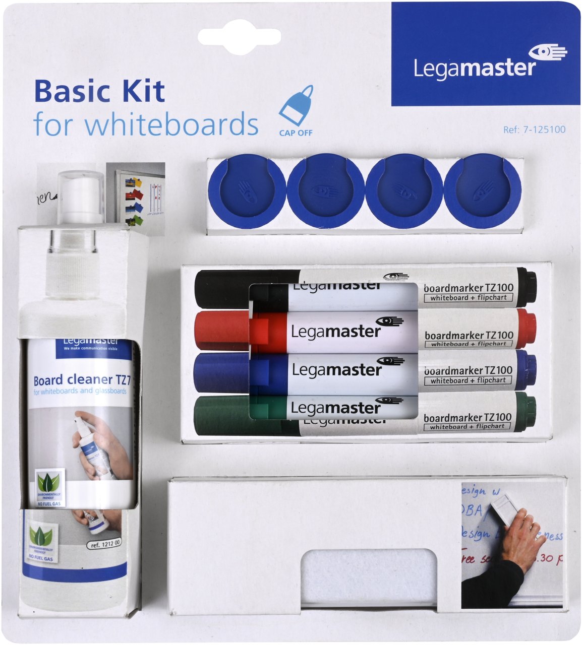 Legamaster Starterset Basic Kit Whiteboard