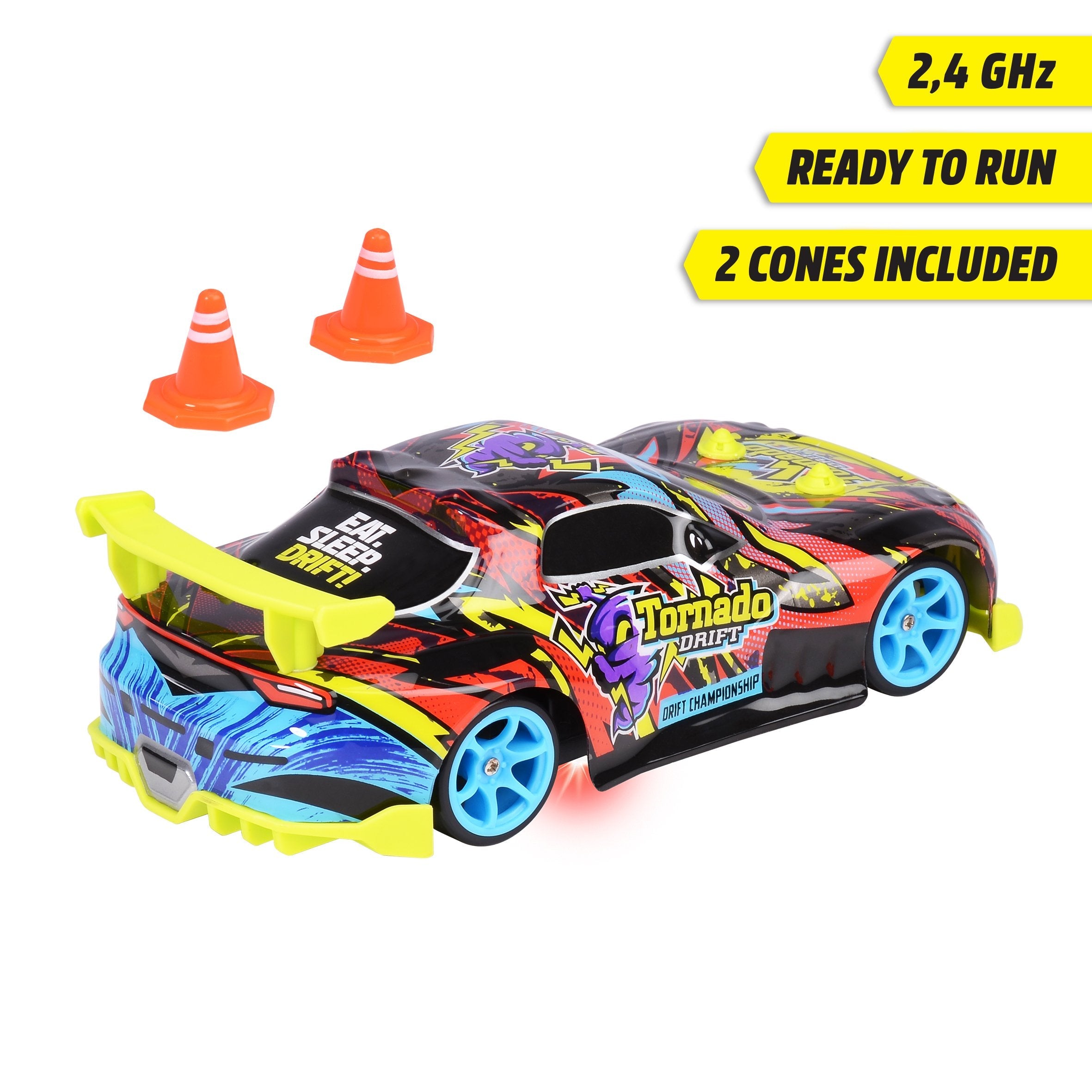 Dickie Rc Tornado Drift, Rtr 2,4 Ghz 201104007
