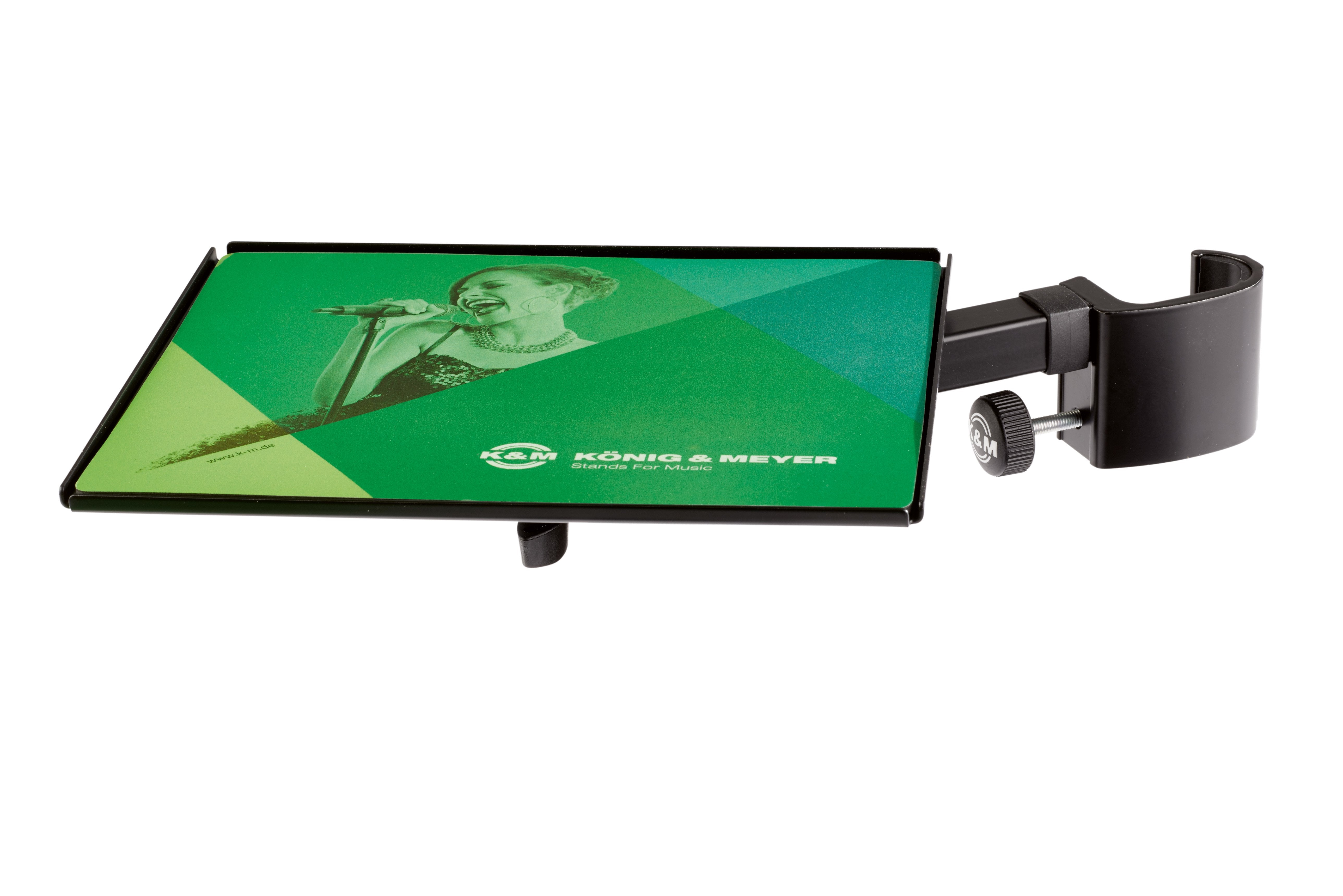 EAN 4016842811526 - König & Meyer 12152-000-55 mueble y soporte para dispositivo multimedia Negro Carro para administración d imagen 1