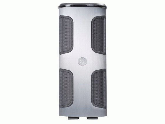 Caja Pc Silverstone Kl03s-W Silver Con Ventana