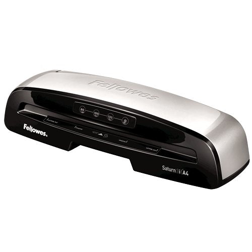 EAN 0043859679904 - Fellowes Saturn 3i Laminadora en frío 300 mm/min Negro, Plata imagen 4