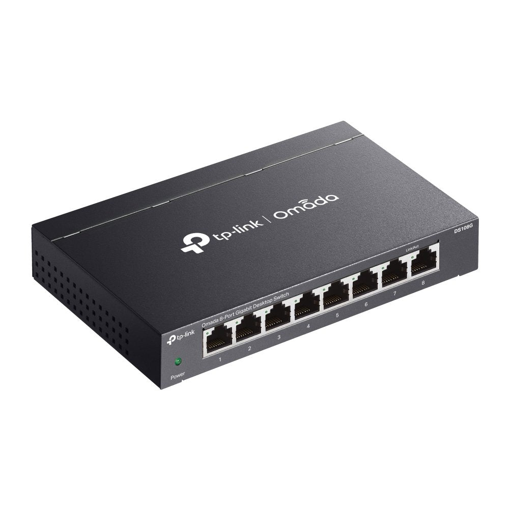 Tp-Link Omada Ds108g Switch No Administrado Gigabit Ethernet (10/100/1000) Negro