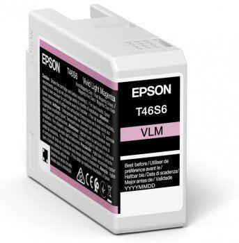 Epson Singlepack Vivid Light Magenta T46s6 Ultrachrome Pro 10 Ink 25ml Sc-P700