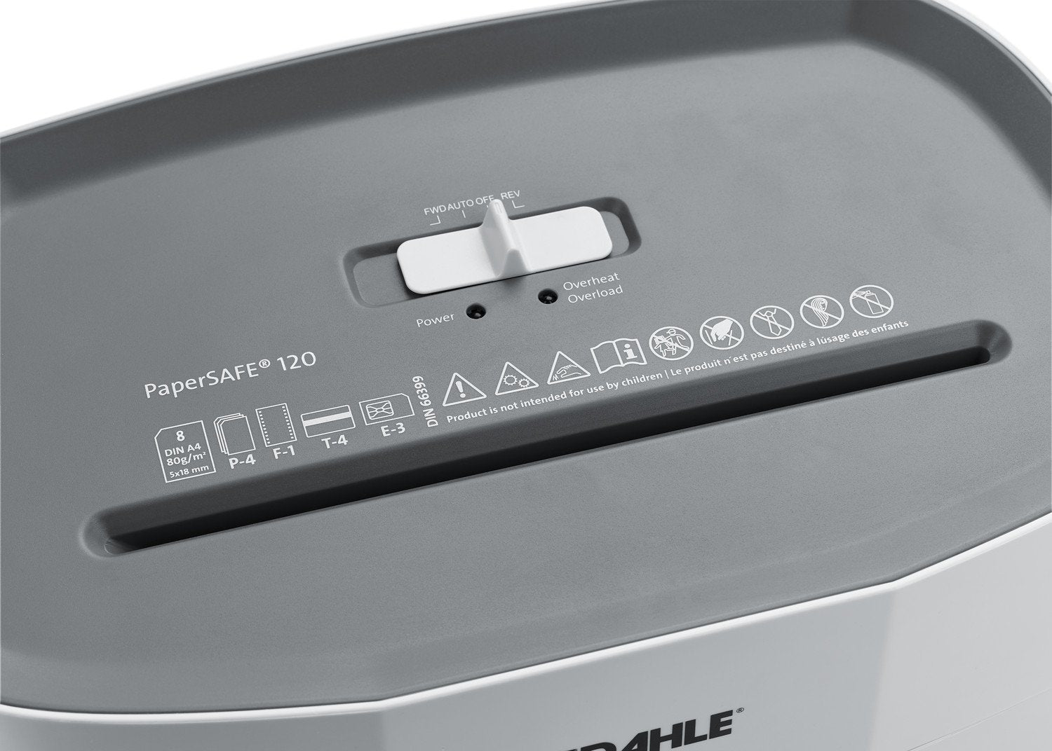 Dahle Papersafe 120 Destructora De Papel Manual 12l - Destruye Hasta 8 Hojas - Corte En Particulas - Apta Para Papel Y Tarjetas
