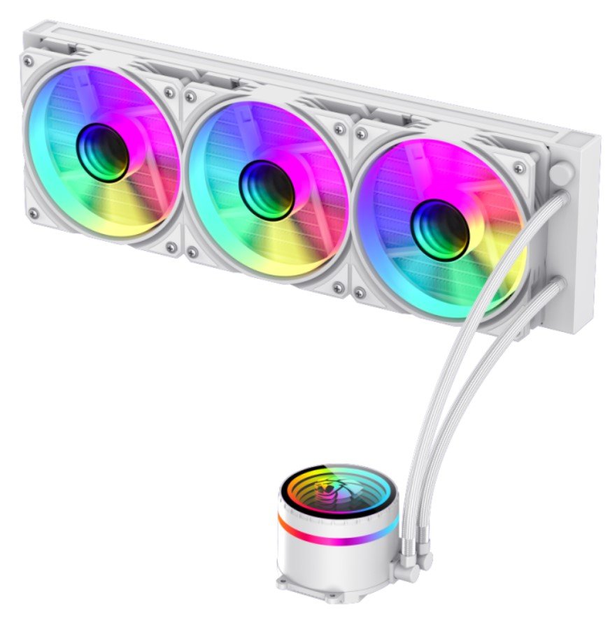 Gamemax Cpu Liquid Cooler Iceburg 360 Infinity White