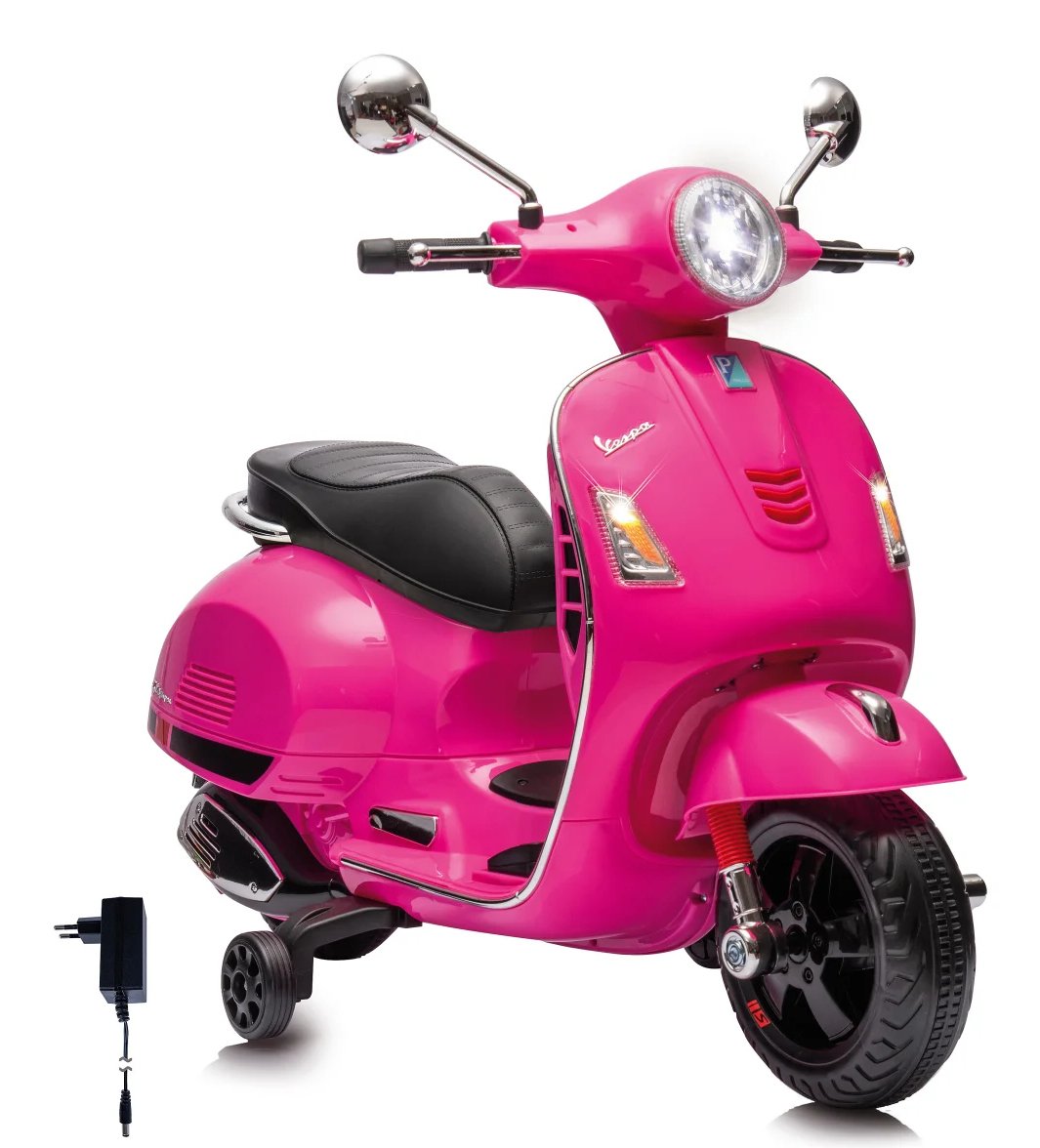 Jamara Ride-On Vespa Gts 125 Rosa Li-Power 12.6