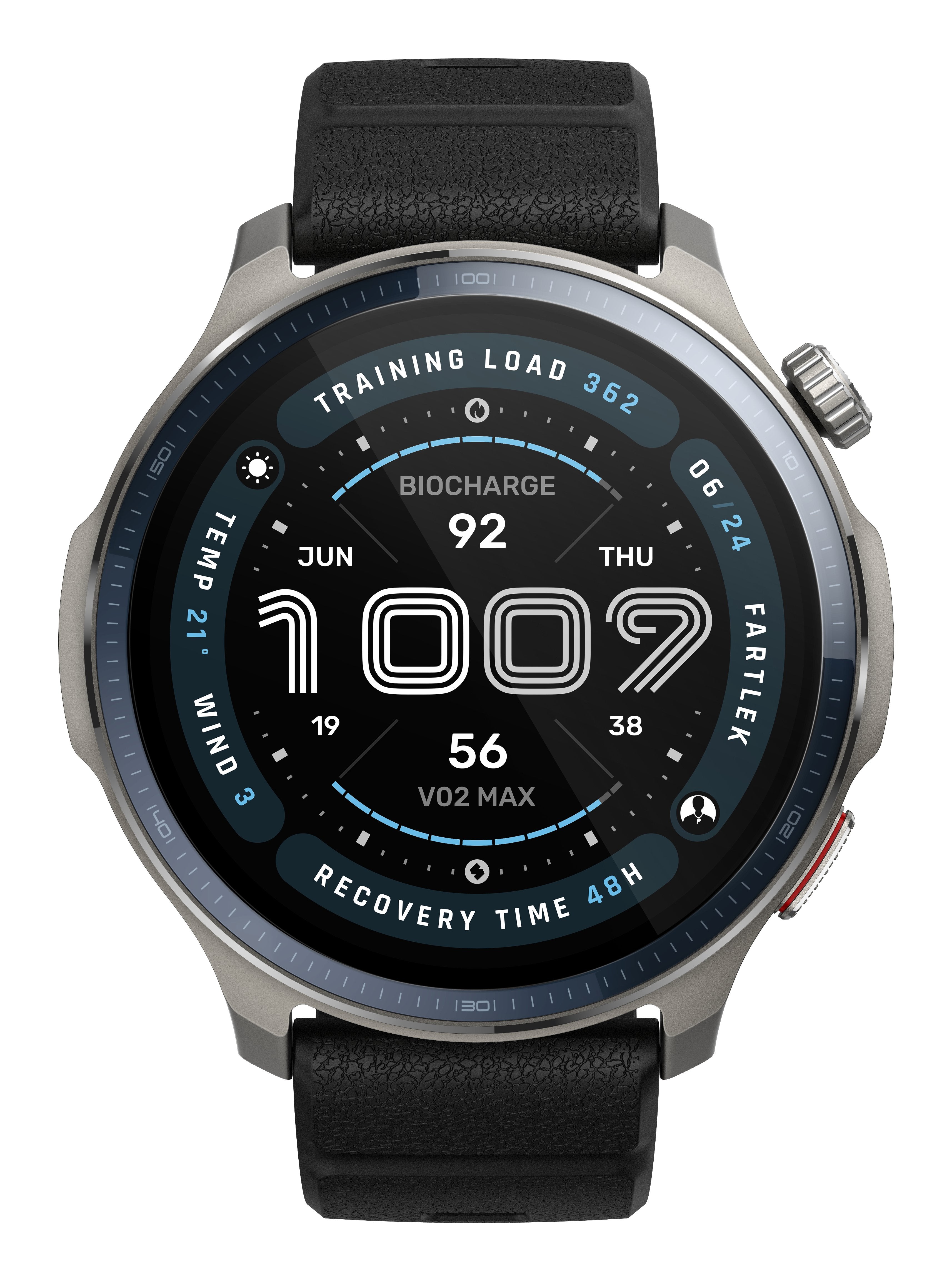 EAN 6972596108948 - Amazfit Balance 2 3,81 cm (1.5") AMOLED Digital 480 x 480 Pixeles Pantalla táctil Gris Wifi GPS (satélite imagen 3