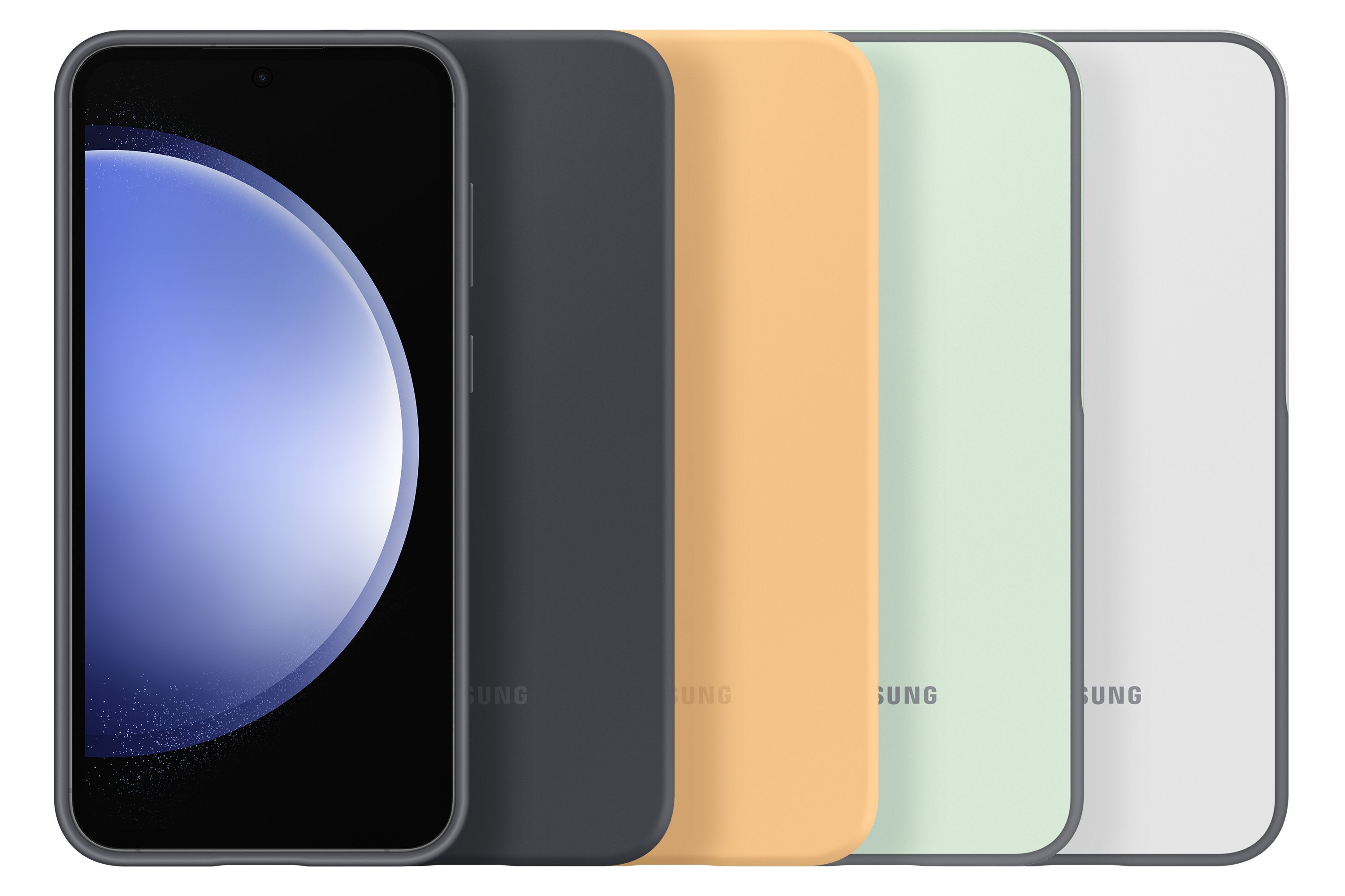 Samsung Ef-Ps711twegww Funda Para Galaxy S23 Fe (6.4") Gris Claro