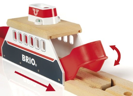Brio World World Light & Sound Ferry, Vehículo De Juguete 33569