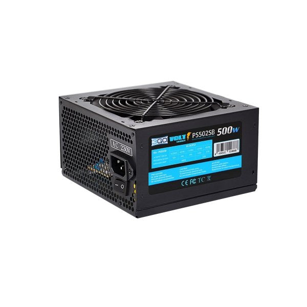 EAN 8436531558888 - 3GO PS502SB unidad de fuente de alimentación 500 W ATX Negro imagen 1