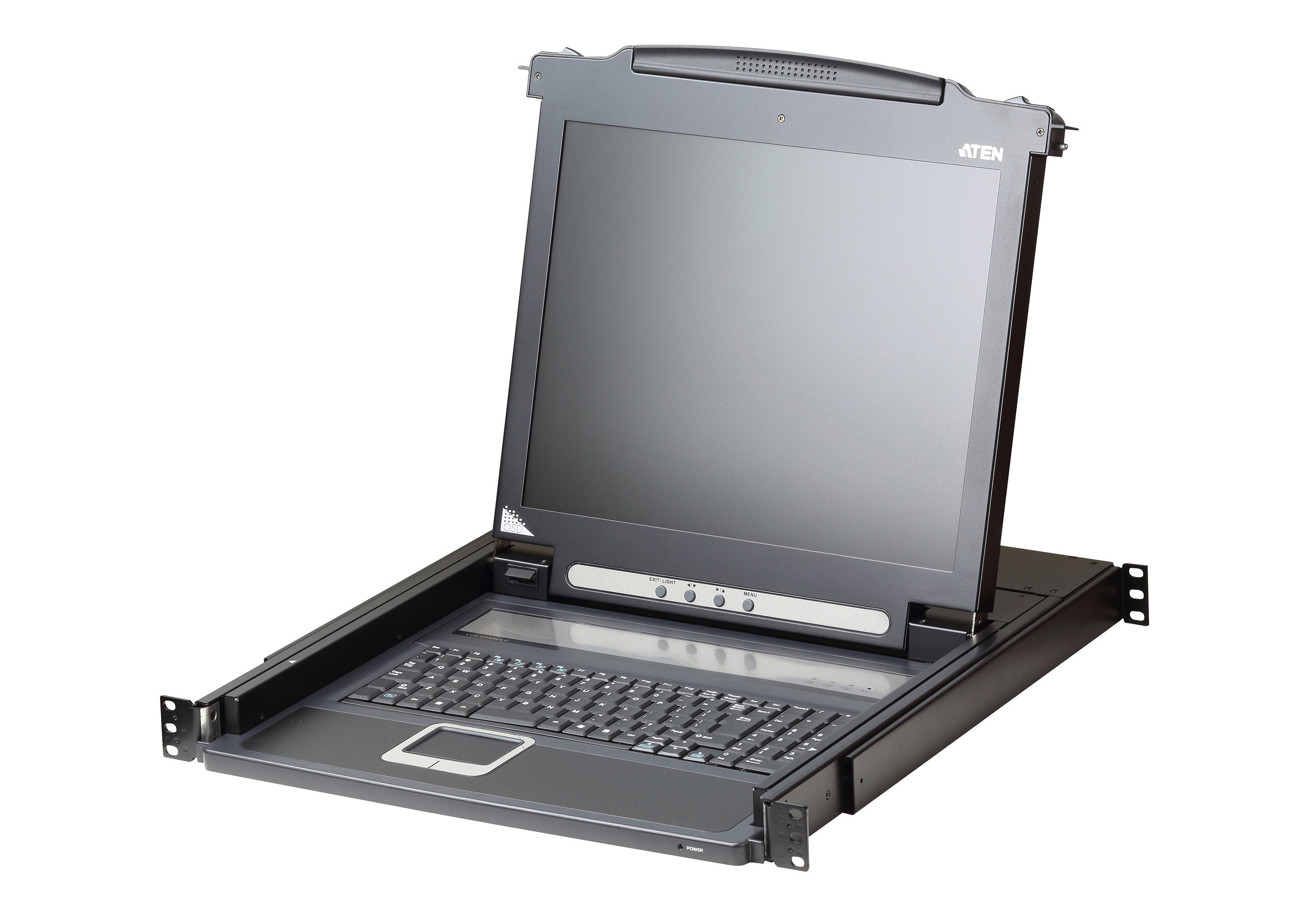 EAN 4710469343193 - ATEN CL1000N consola de rack 48,3 cm (19") 1280 x 1024 Pixeles Metal, Plástico Negro 1U imagen 1