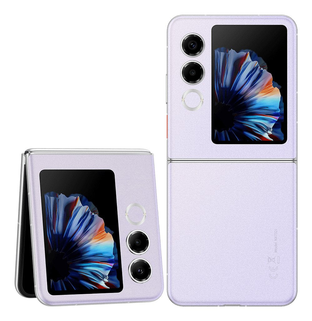 EAN 6902176144288 - Nubia Flip 2 5G 17,5 cm (6.9") 8 GB 256 GB 4325 mAh Púrpura imagen 1