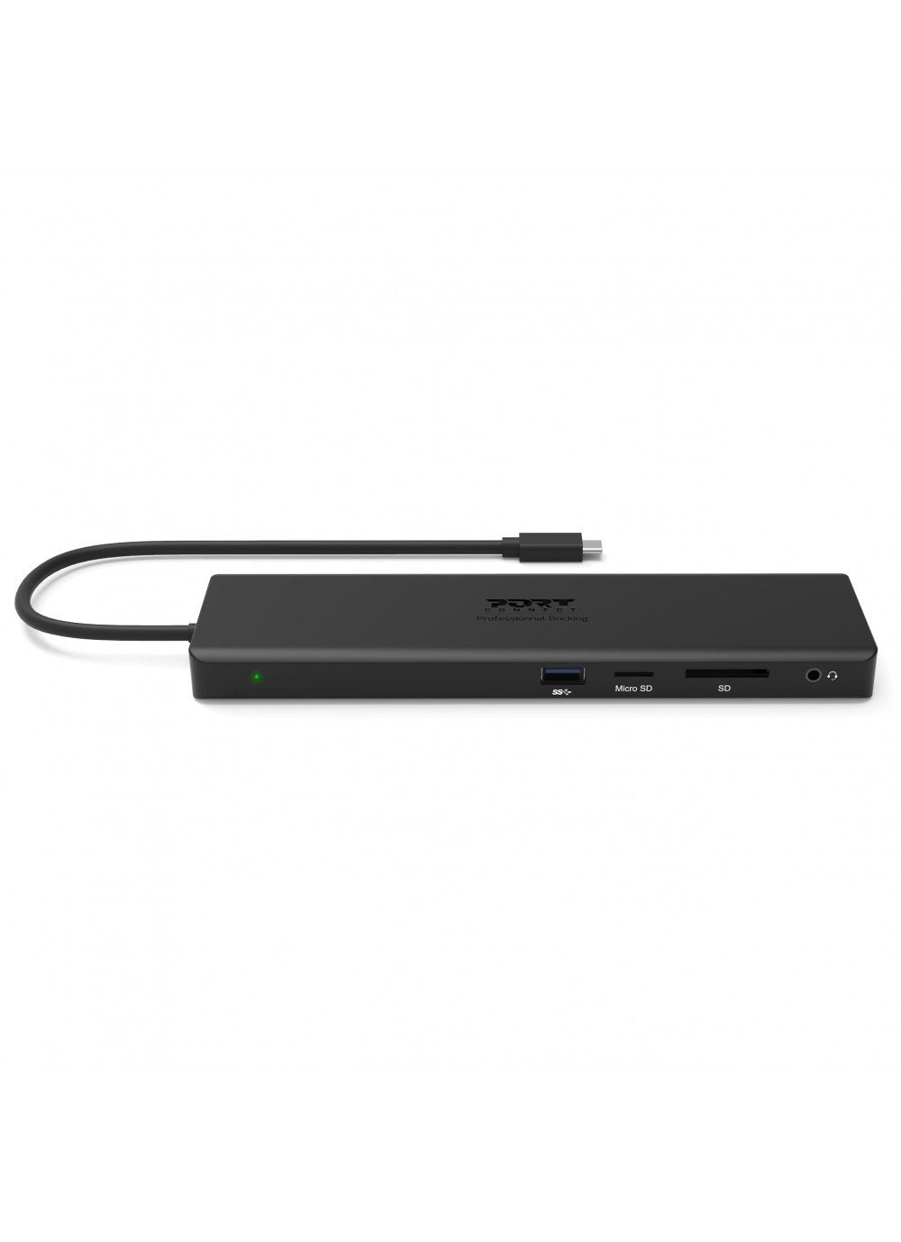 Port Designs Docking Type C Travel - 1 X 4k - 3 X Fhd Pd 100w