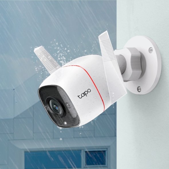 Camara Exterior Ip Wifi Tp-Link Tapo T65 Ip66 Ultra Definicion 3mp