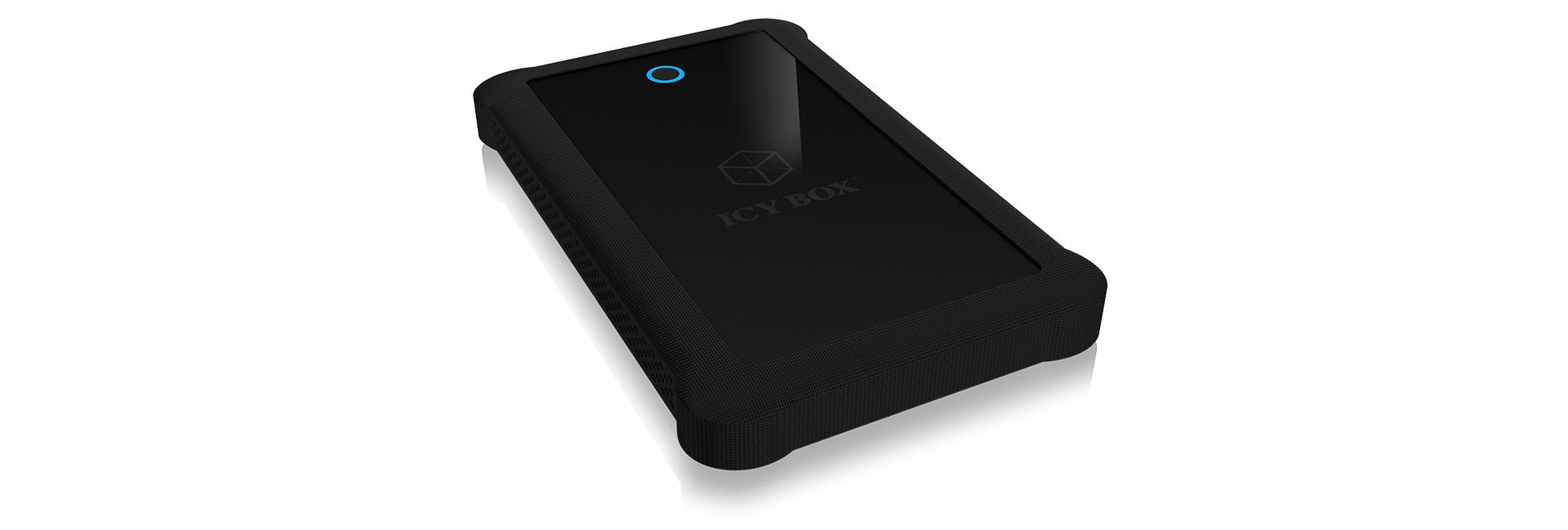 EAN 4250078163411 - ICY BOX IB-233U3-B Carcasa de disco duro/SSD Negro 2.5" imagen 1